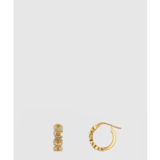 GUCCI 레터 후프 귀걸이 774690