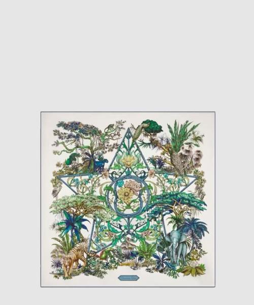 Etoile de Voyage 스퀘어 스카프 90 34YAN